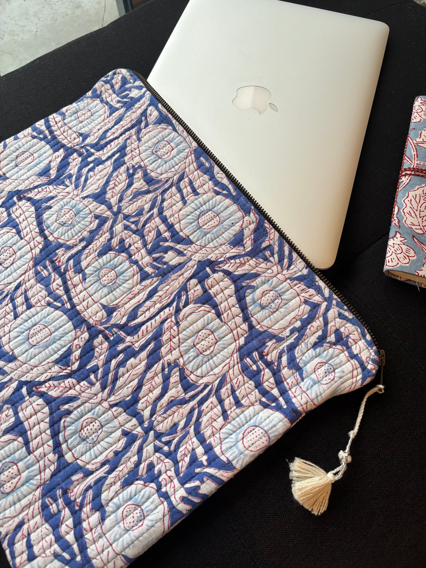 Blue and White Laptop/MacBook Sleeve