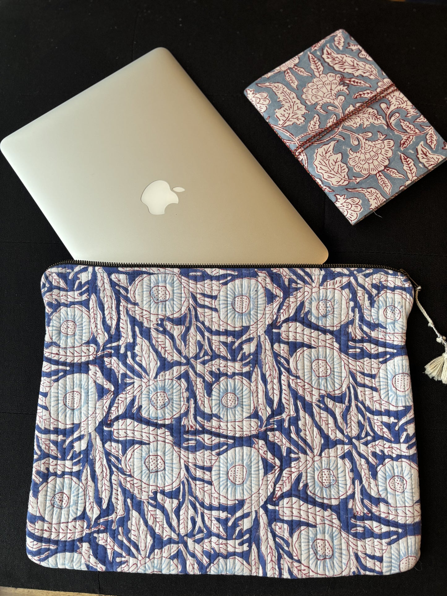 Blue and White Laptop/MacBook Sleeve