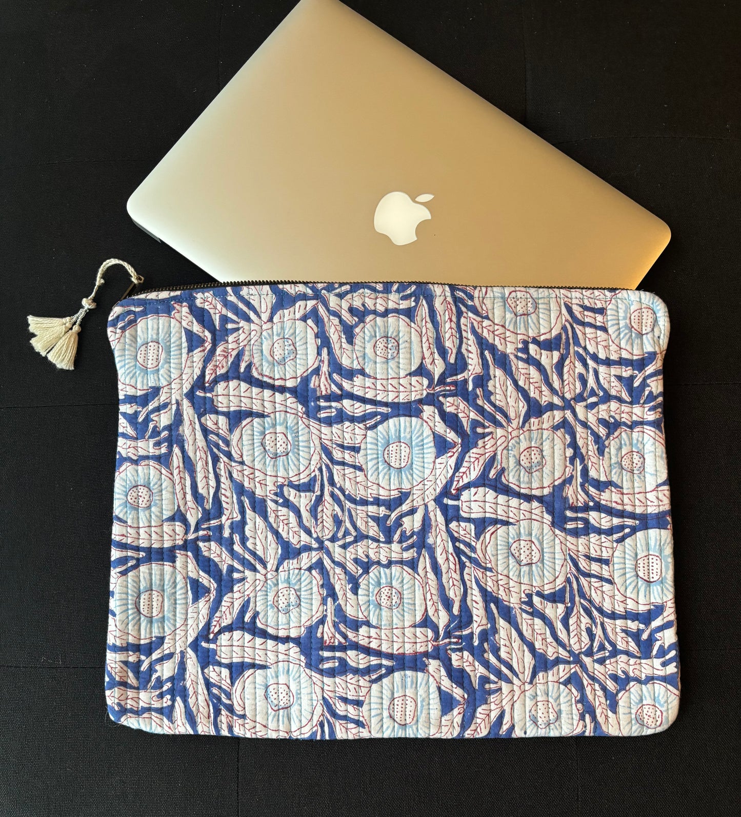 Blue and White Laptop/MacBook Sleeve