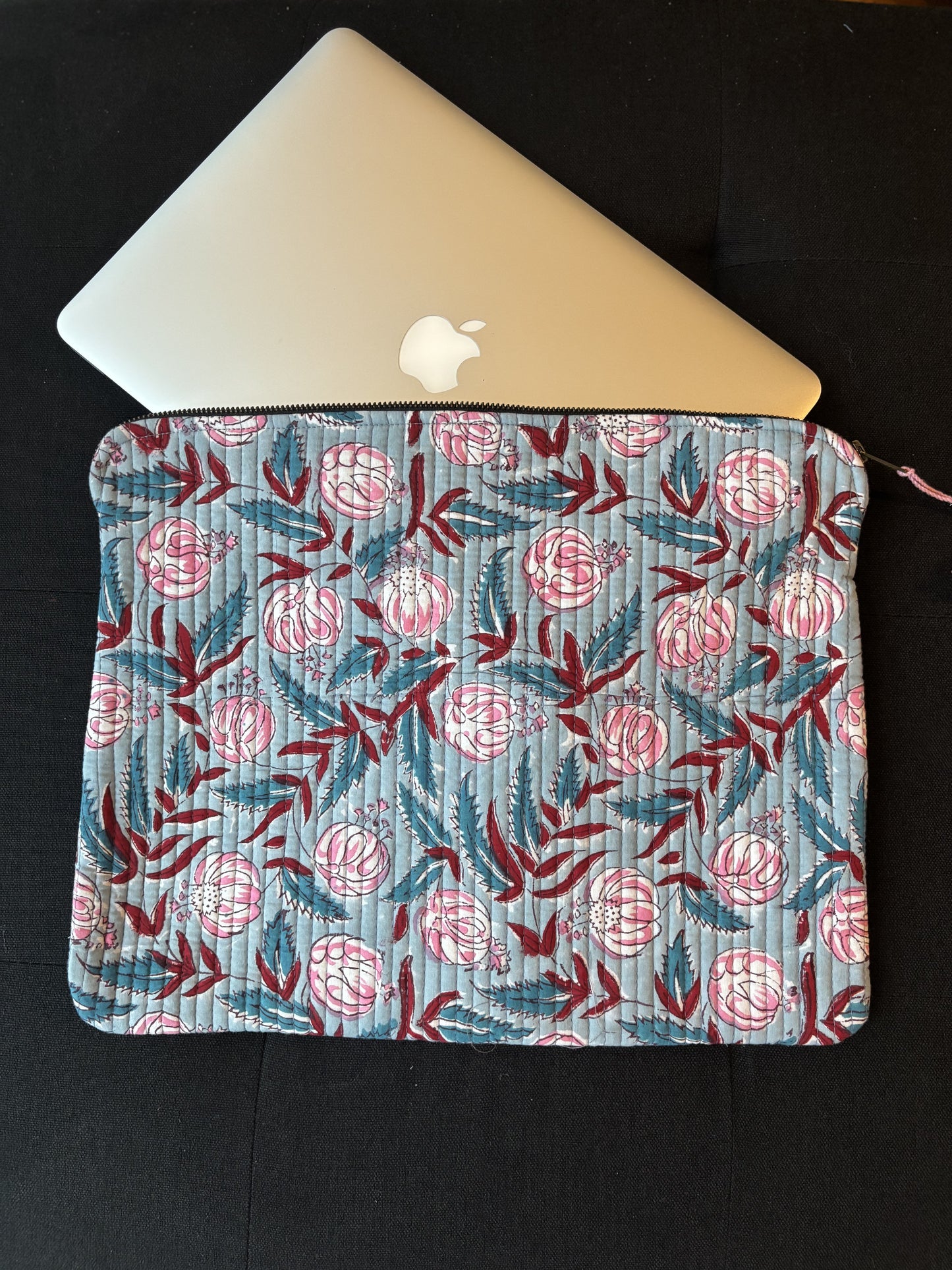 Blue and Pink Macbook/Laptop Sleeve