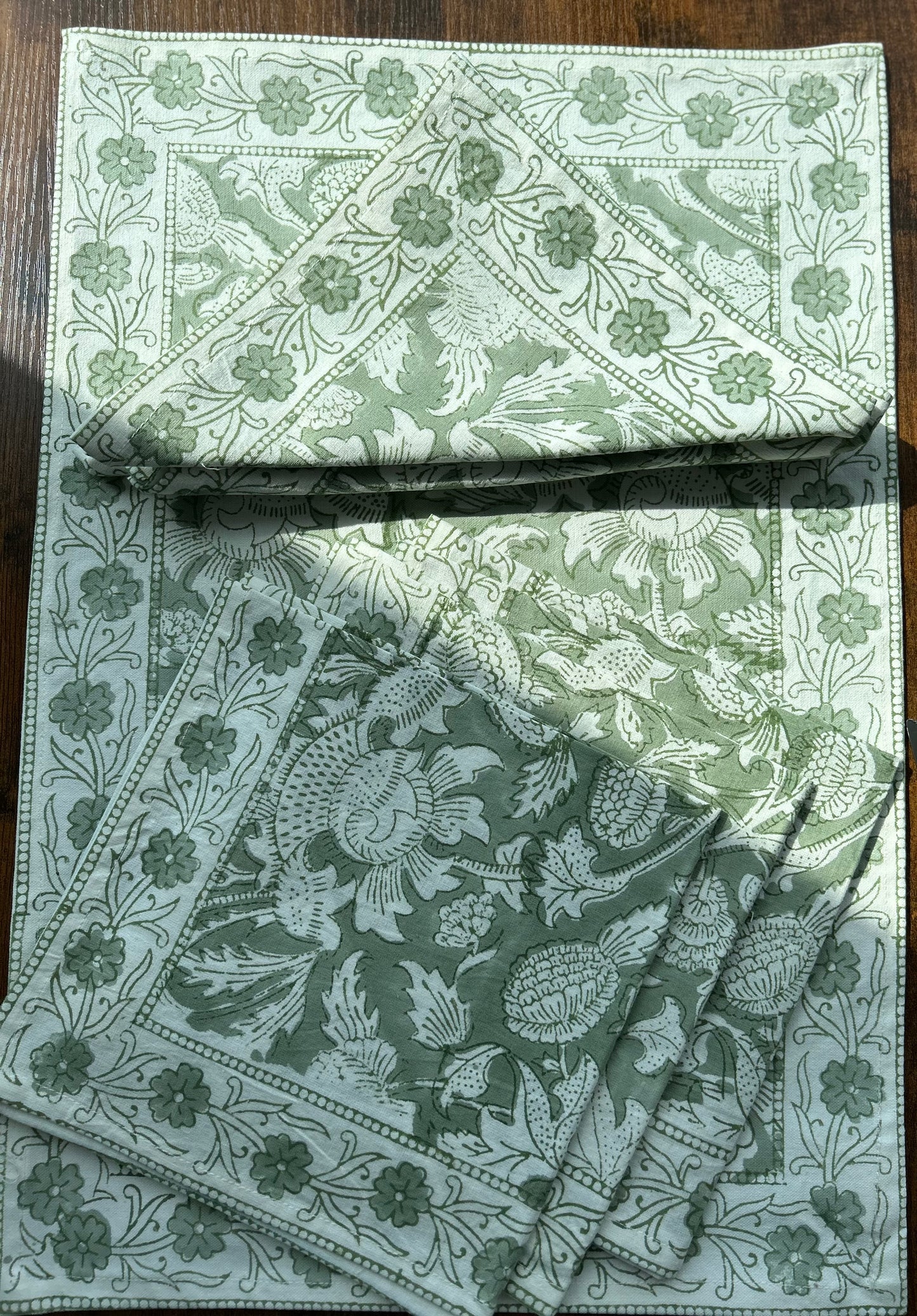 Cotton Blockprinted Placemat Sets