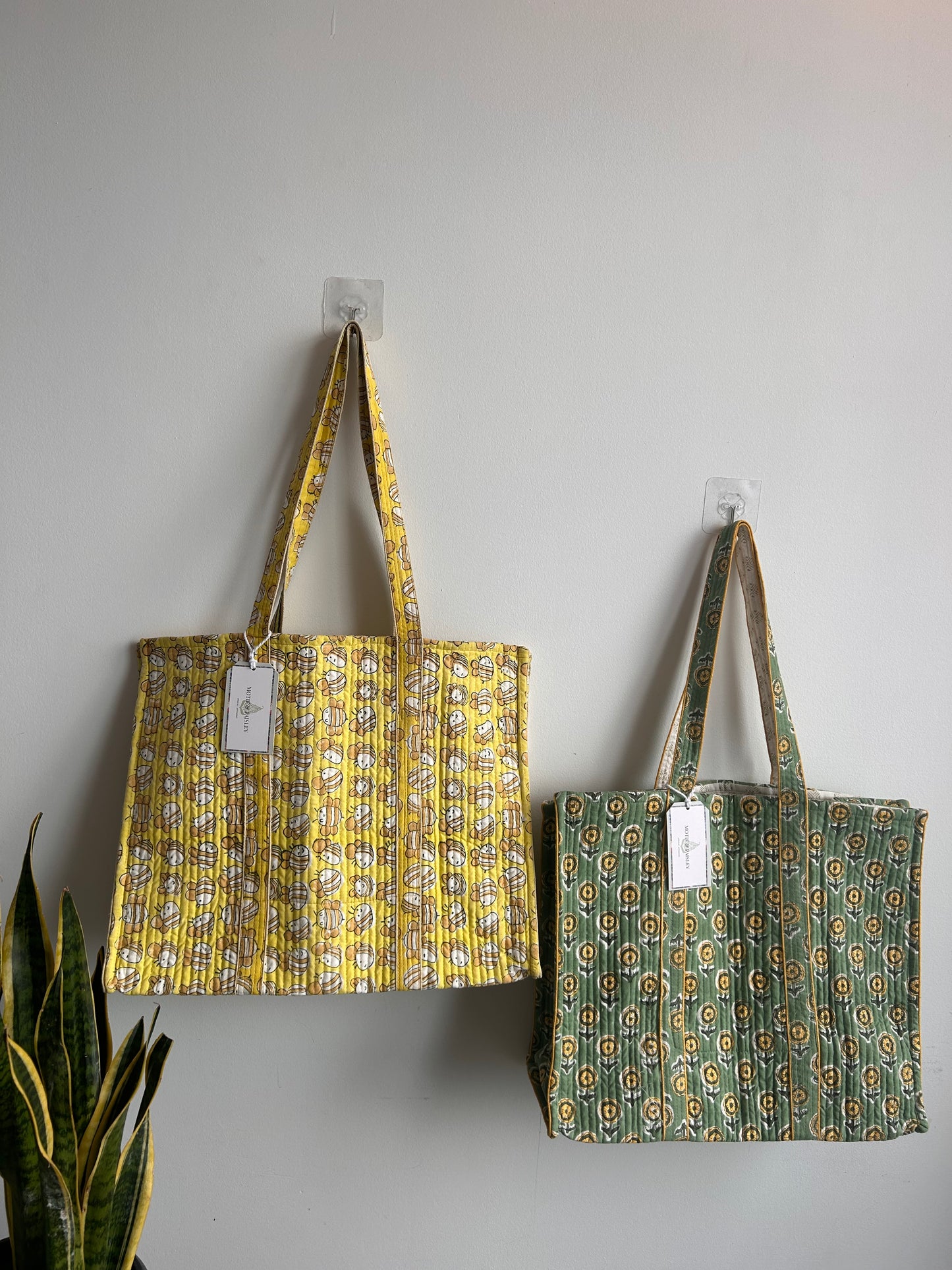 Boho Cotton Printed Tote Bag