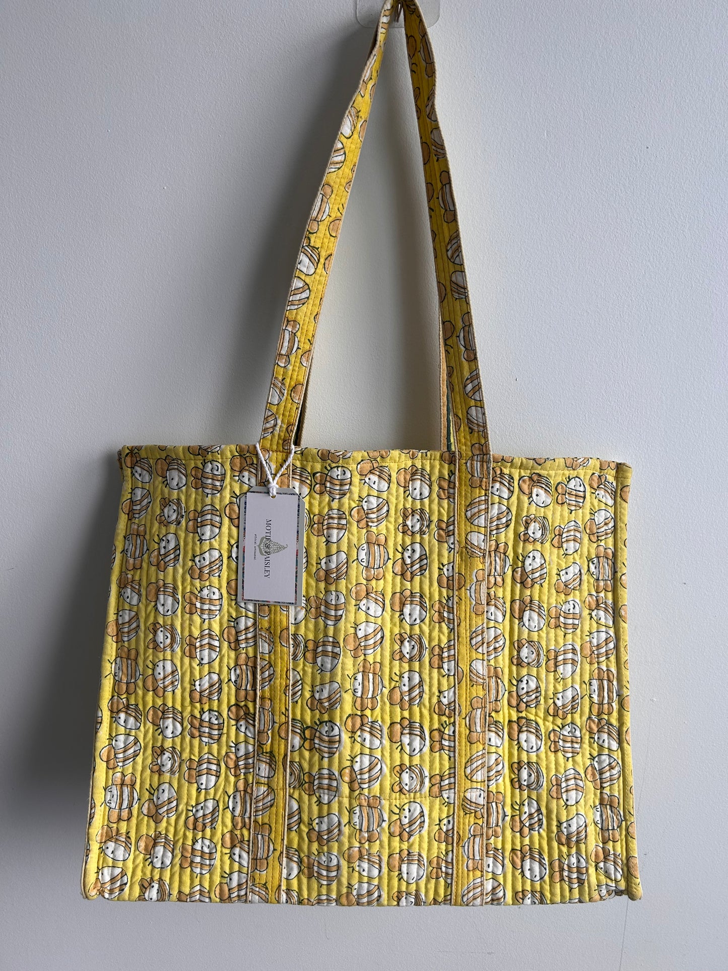 Boho Cotton Printed Tote Bag